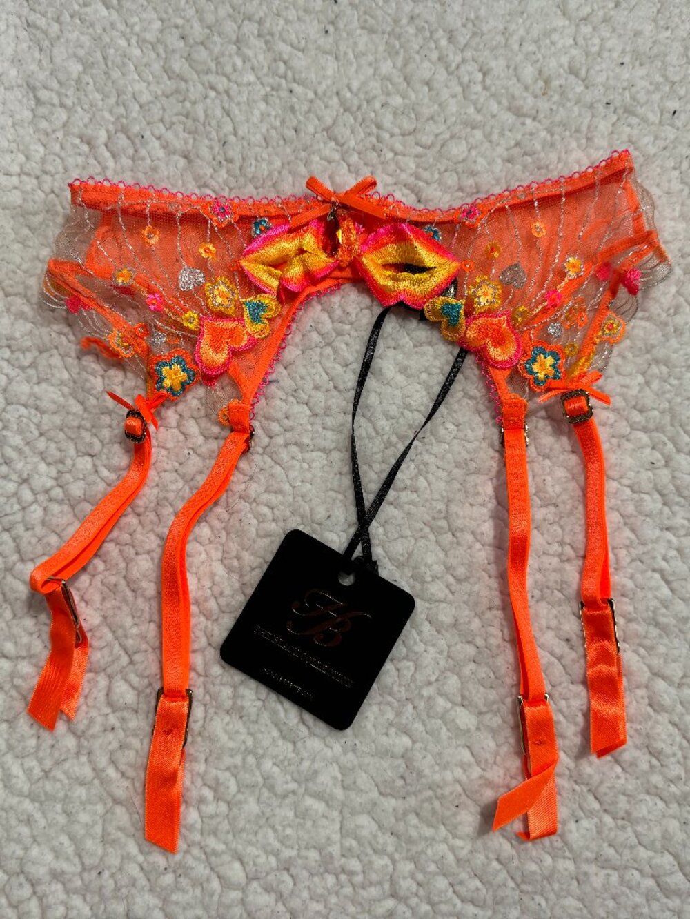 honey birdette dixie garter belt